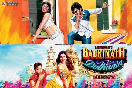 Oops! Is 'Badrinath Ki Dulhaniya' poster copied from Telugu film 'Garam'?