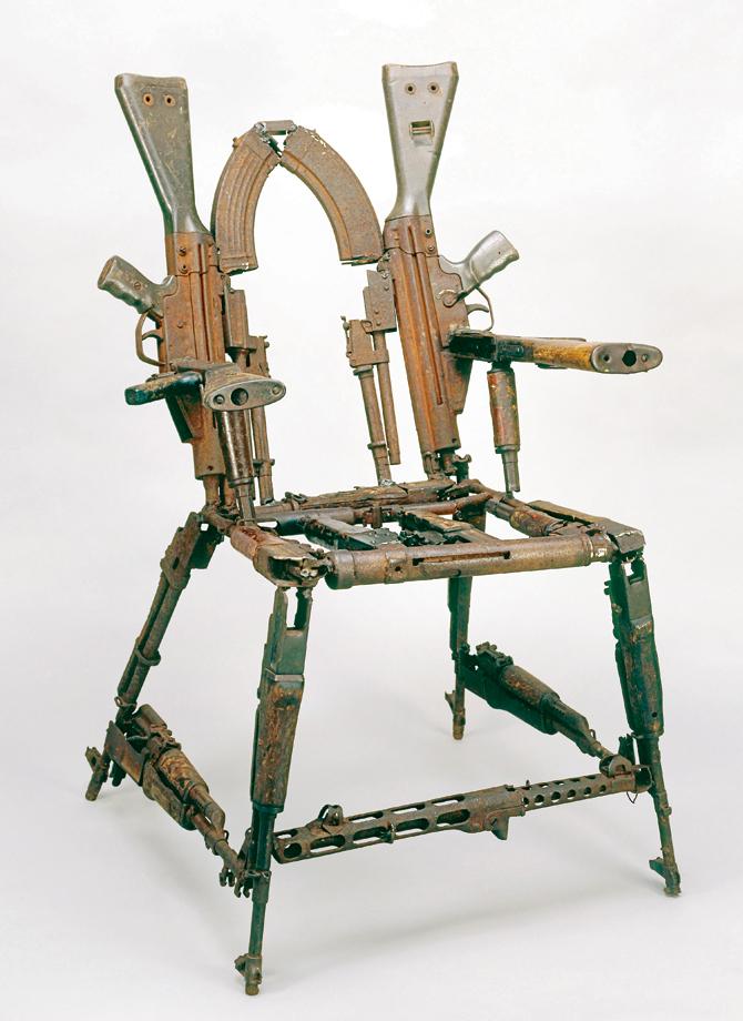 Throne of Weapons, Mozambique, 2001, from the British Museum collection