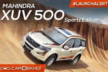 Mahindra XUV500 Sportz Edition Launched At Rs 16.53 Lakh