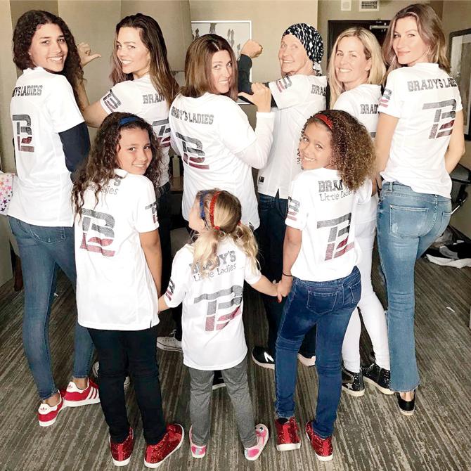 Gisele Bündchen posted this picture on Instagram and captioned it: "We are ready! Let