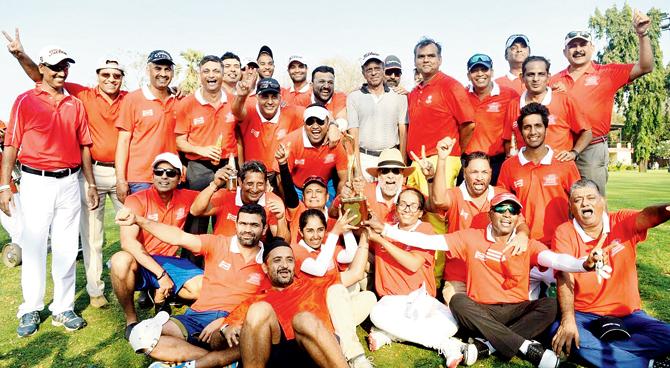 Grover inter-club gold champs, United Services Club