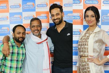 Nana Patekar and Divya Khosla Kumar at Radio City