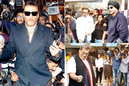 Spotted: Jackie Shroff and Anil Kapoor in Mumbai