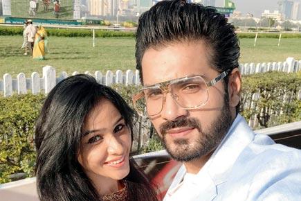 Spotted: TV actor Mrunal Jain with wife Sweety at mid-day Trophy