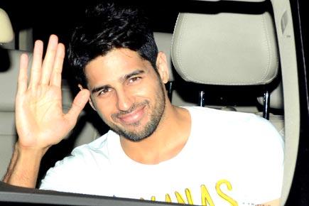 This is how Sidharth Malhotra will be spending Valentine's Day