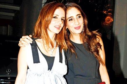 Sussanne Khan parties with family at sister Simone Arora's birthday bash!