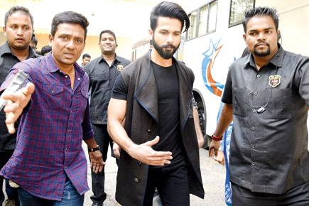 Did Shahid Kapoor want to escape paparazzi?