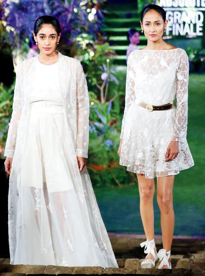 Models in Anita Dongre outfits