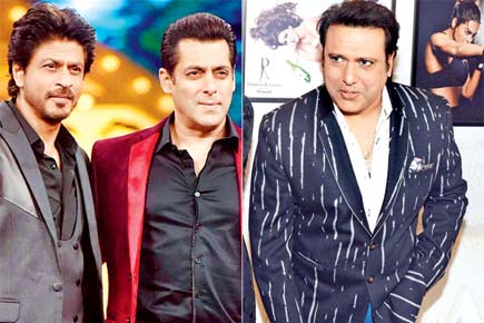 Shah Rukh Khan and Salman Khan partner for 'grumpy' Govinda