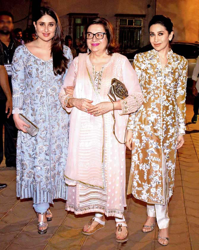 Kareena Kapoor Khan, Babita and Karisma Kapoor