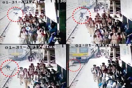 Mumbai miracle: Train runs over man at Vikhroli, he escapes unscathed 