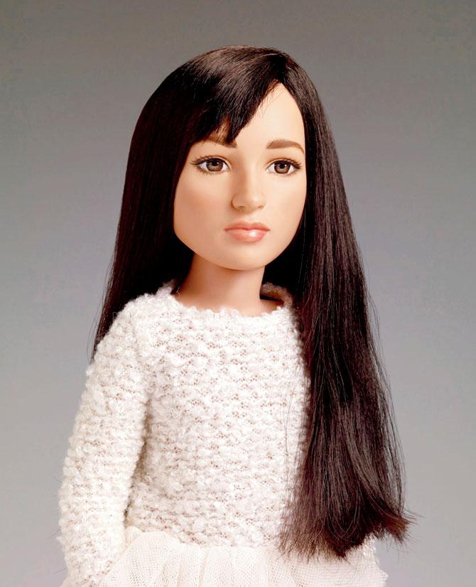 The doll is modelled on transgender activist Jazz Jennings. Pic/facebook