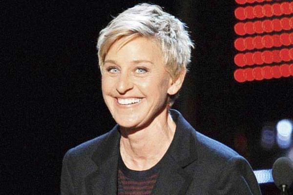 Ellen DeGeneres. Pic/AFP