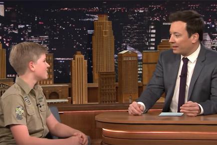 Steve Irwin's 13-year-old son impresses viewers on Jimmy Fallon's show