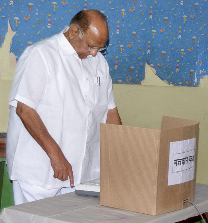 BMC election 2017: No NCP candidate in ward where Sharad Pawar voted