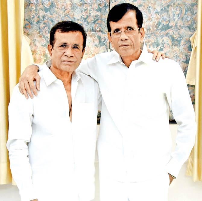 Directors Abbas and Mustan Burmawalla are well known for turning up everywhere, every day, in the same white shirt, white trousers, stitched from the same shop