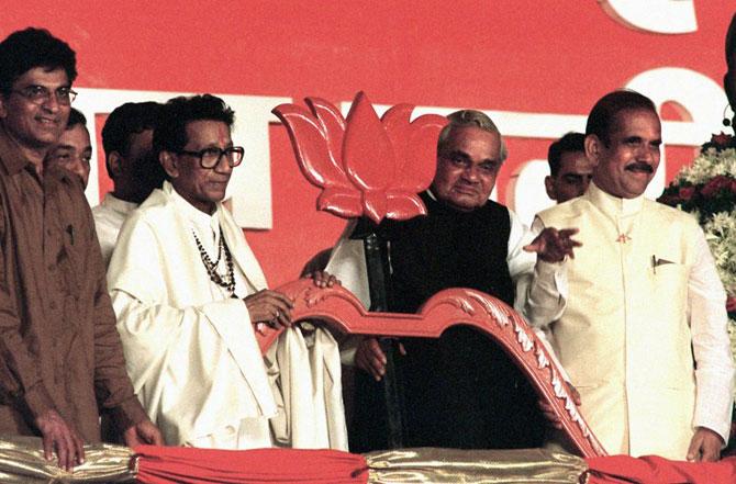 Throwback Thursday: When Shiv Sena and BJP were allies