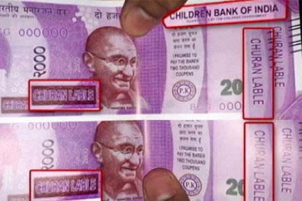 ATM dispenses fake Rs 2000 notes bearing 'Churan label'
