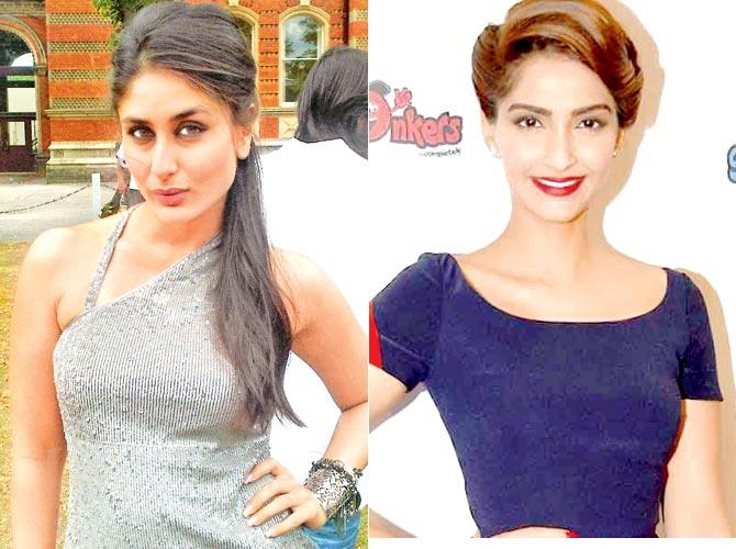 Kareena Kapoor Khan and Sonam Kapoor