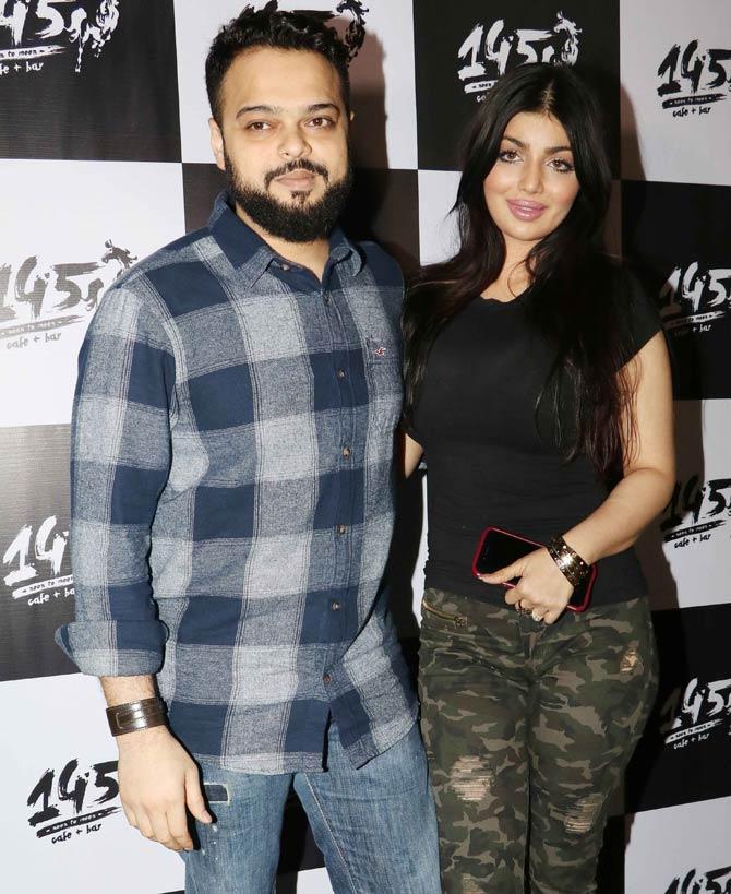 Ayesha Takia with husband Farhan Azmi at a recent event in Mumbai