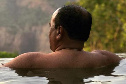 Goa CM Laxmikant Parsekar's pool picture goes viral