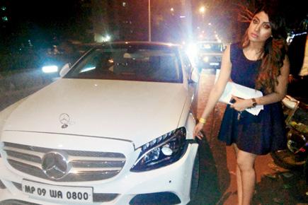 Bollywood starlet takes chauffeur to cops for 'damage' to Mercedes