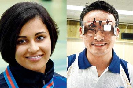 Shooters Jitu Rai, Heena Sidhu grab World Cup gold in Mixed Team Air Pistol
