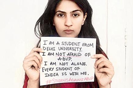 Gurmehar Kaur gets police protection, but DU is calm