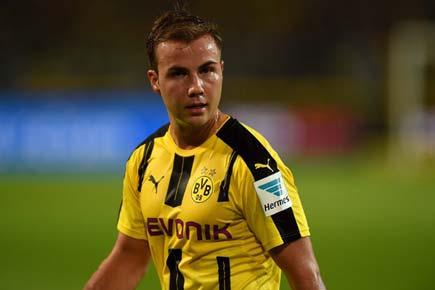 Borussia Dortmund's Goetze out of action due to metabolic disorder