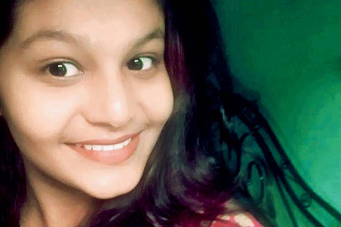 The victim: Megha Agavne, 15