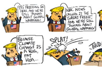 Green Humour: Comic strip by Rohan Chakravarty