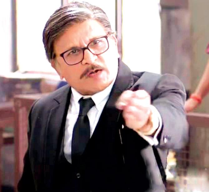 Annu Kapoor in a still from the film
