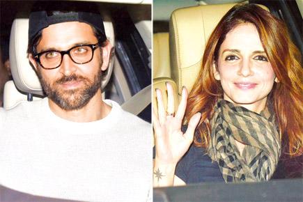 Hrithik Roshan are Sussanne Khan are never too far away!