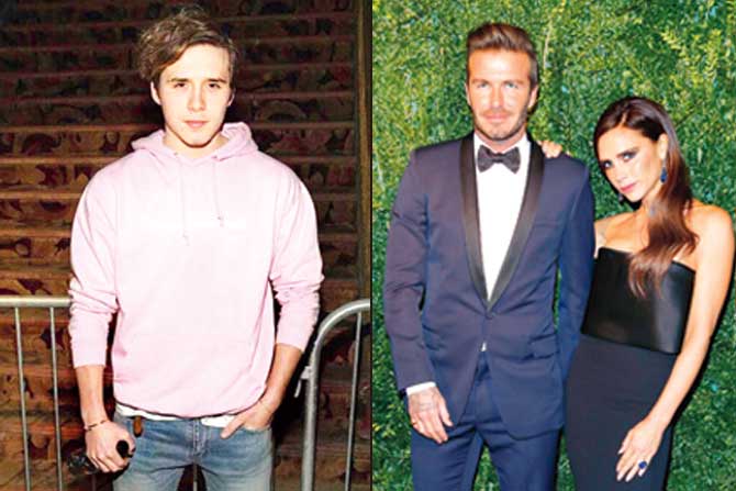 David and Victoria Beckham's son took 13 years to realise how famous his parents were