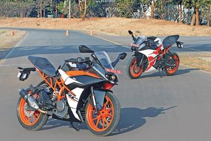 Orange colour KTM RC 390 and RC 200 seems to live up to KTM philosophy