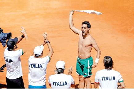 Davis Cup: Italy dump defending champions Argentina in pre-quarters