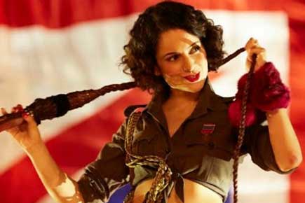 Why was Rangoon's character not an easy one for Kangana? 