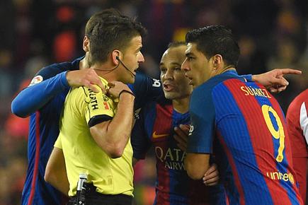Luis Suarez handed two-match ban, will miss Copa del Rey final
