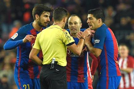 Barcelona appeal Luis Suarez suspension from Copa del Rey final