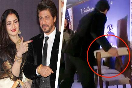 SRK turns gentleman at a recent award night 