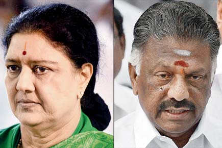 V-Day or D-Day?: It's Sasikala vs Panneerselvam for Tamil Nadu CM