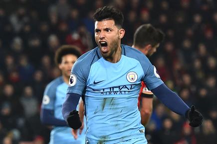 EPL: Sergio Aguero scores on return as Manchester City in second spot