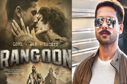 Exclusive: Shahid Kapoor revels about his character in 'Rangoon'   