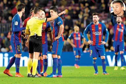 Luis Enrique feels Barcelona were fortunate to enter Copa del Rey final