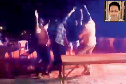 Watch video: Drunk dance with builders on beach costs 12 Vasai-Virar civic engineers dear