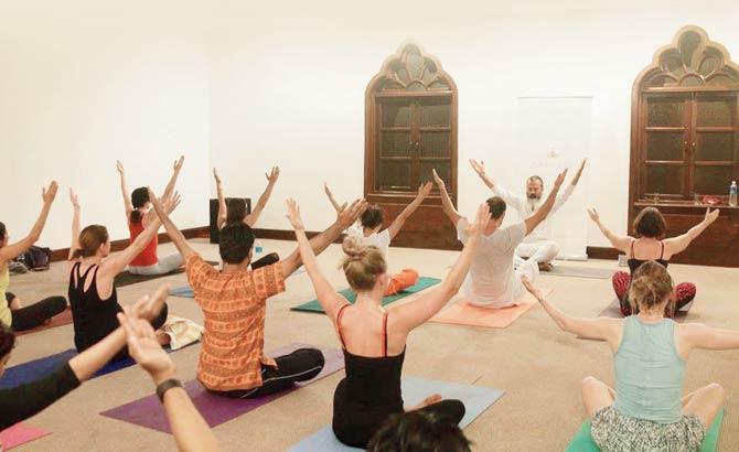 An earlier yoga retreat by Anahata