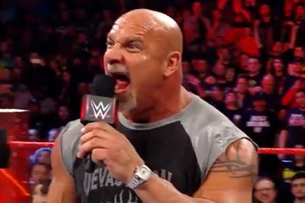 WWE Raw: Goldberg accepts Brock Lesnar's WrestleMania challenge