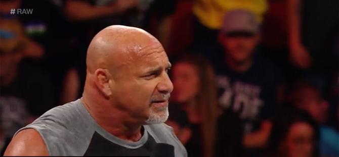 Goldberg on Raw