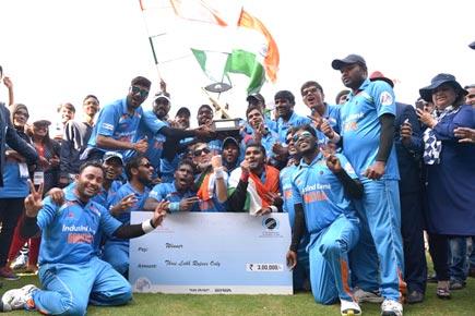 Rs 5 lakh each for India's Blind World T20 cricket champions