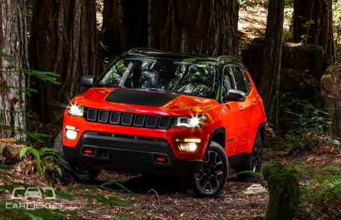 Jeep Compass spied testing